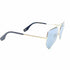 Women's Marc Jacobs 59Mm Navigator Sunglasses - Gold/ Blue - New